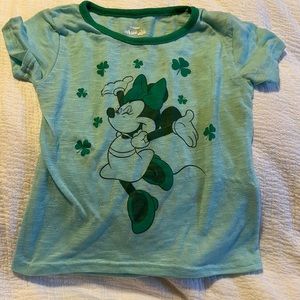 Girl’s St Patrick’s Day Minnie T Shirt